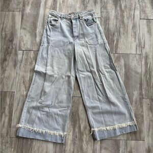 SO Light Blue Wide Leg Jeans